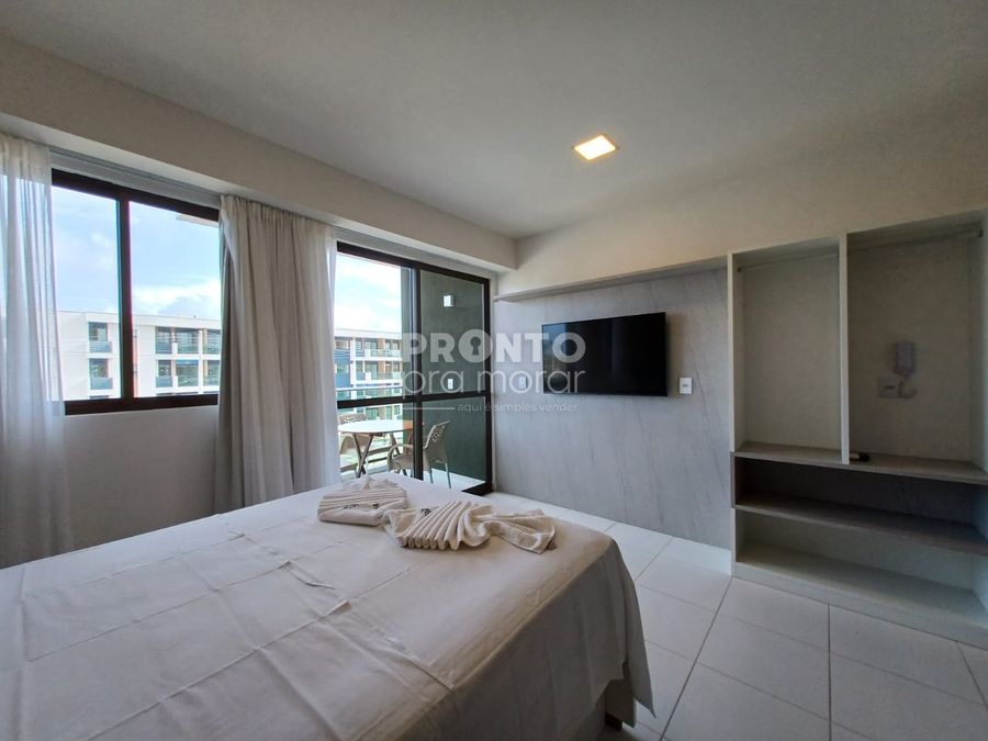 Flat com 1 quarto em Muro Alto - Wallace Pinto Corretor