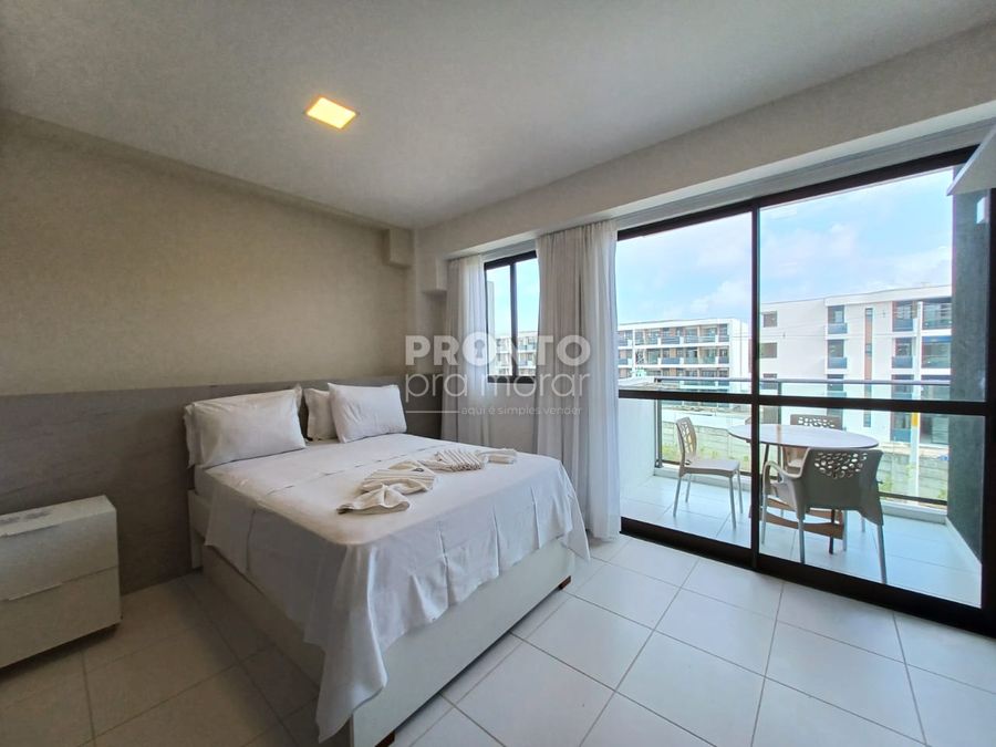 Flat com 1 quarto em Muro Alto - Wallace Pinto Corretor
