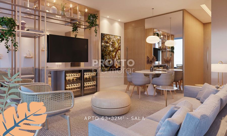 Apartamento com 2 quartos em Muro Alto - Wallace Pinto Corretor