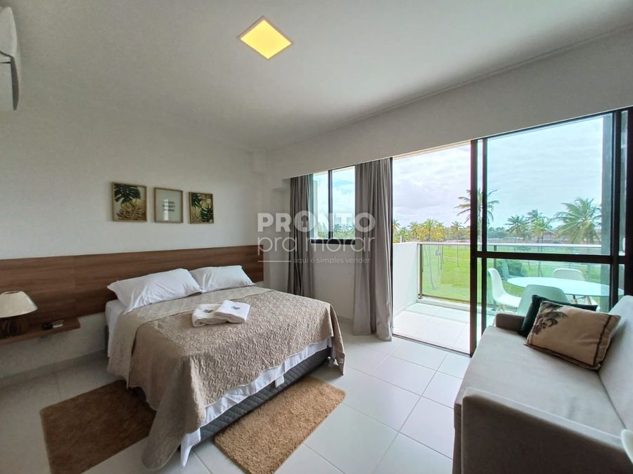 Flat com 1 quarto em Muro Alto - Wallace Pinto Corretor