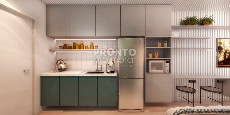 Flat com 1 quarto em Muro Alto - Wallace Pinto Corretor