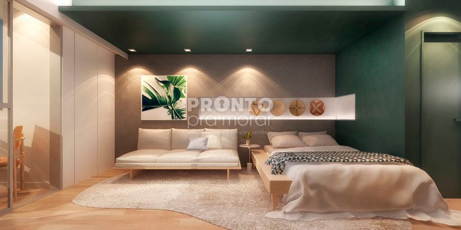 Flat com 1 quarto em Muro Alto - Wallace Pinto Corretor
