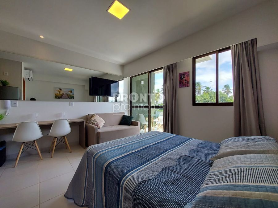 Flat com 1 quarto em Muro Alto - Wallace Pinto Corretor