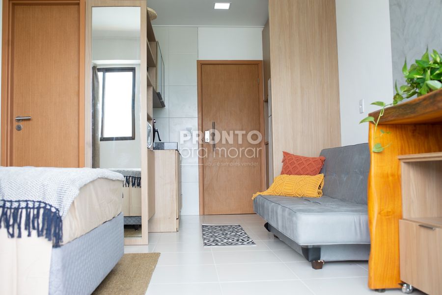 Flat com 1 quarto em Muro Alto - Wallace Pinto Corretor