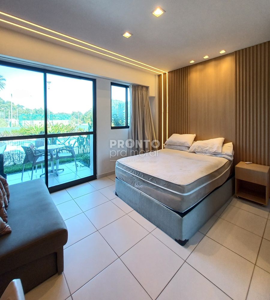 Flat com 1 quarto em Muro Alto - Wallace Pinto Corretor