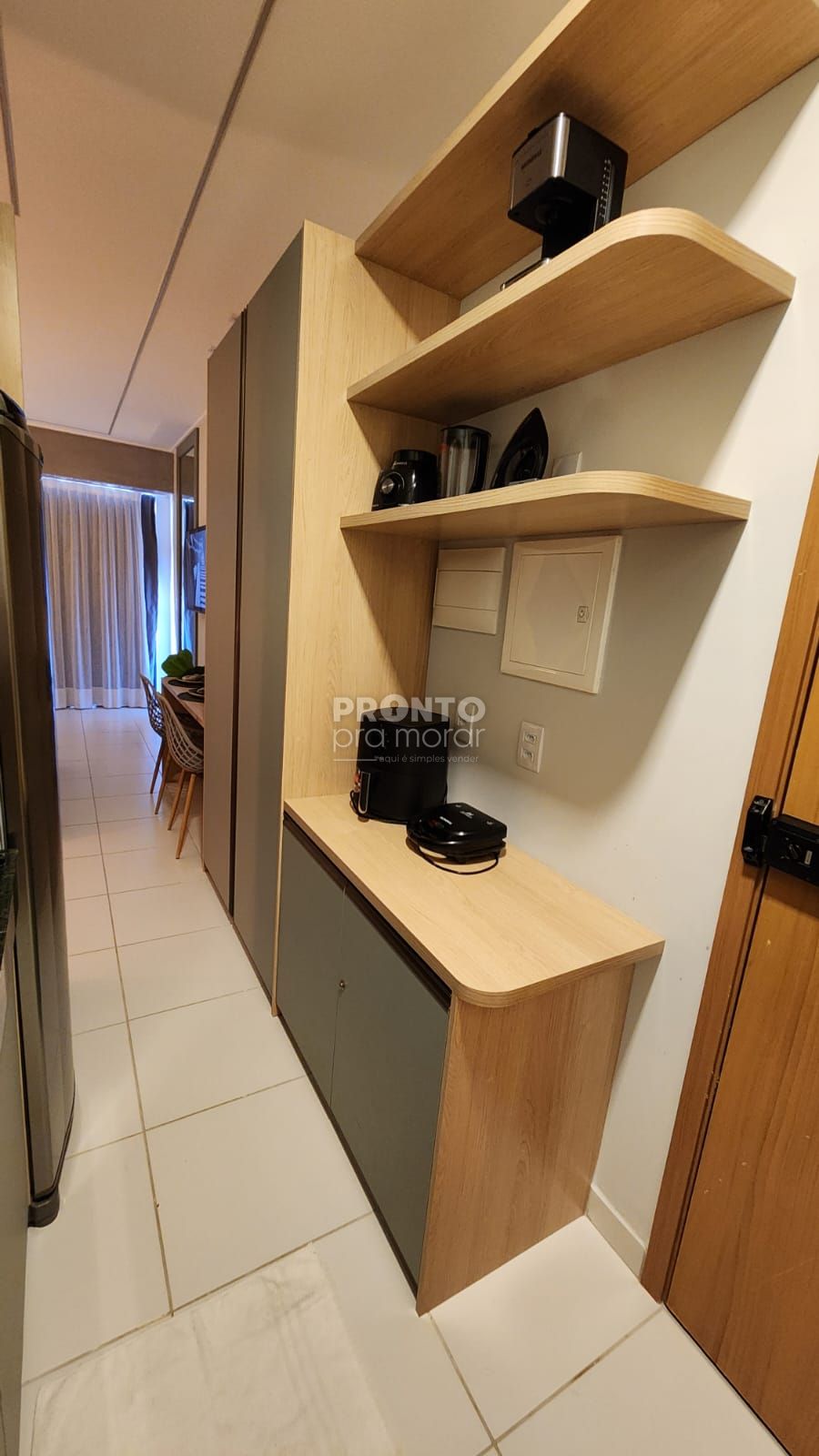 Flat com 1 quarto em Muro Alto - Wallace Pinto Corretor