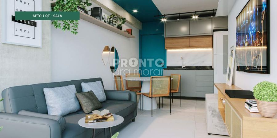 Flat com 1 quarto em Boa Viagem - Wallace Pinto Corretor