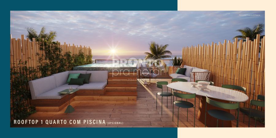 Apartamento com 1 quarto em Enseada dos Carneiros - Wallace Pinto Corretor