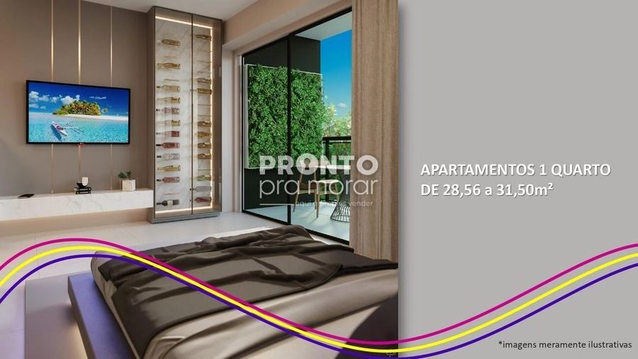 Flat com 1 quarto em Muro Alto - Wallace Pinto Corretor