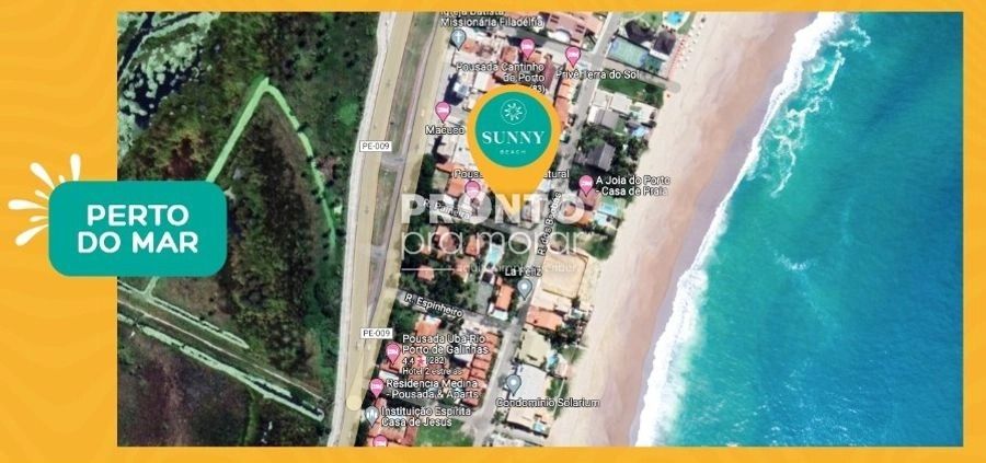 Flat com 1 quarto em Porto de Galinhas - Wallace Pinto Corretor