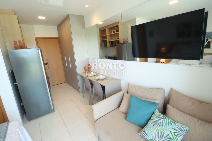 Flat com 1 quarto em Muro Alto - Wallace Pinto Corretor