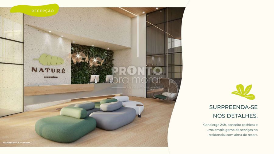 Apartamento com 3 quartos em Muro Alto - Wallace Pinto Corretor