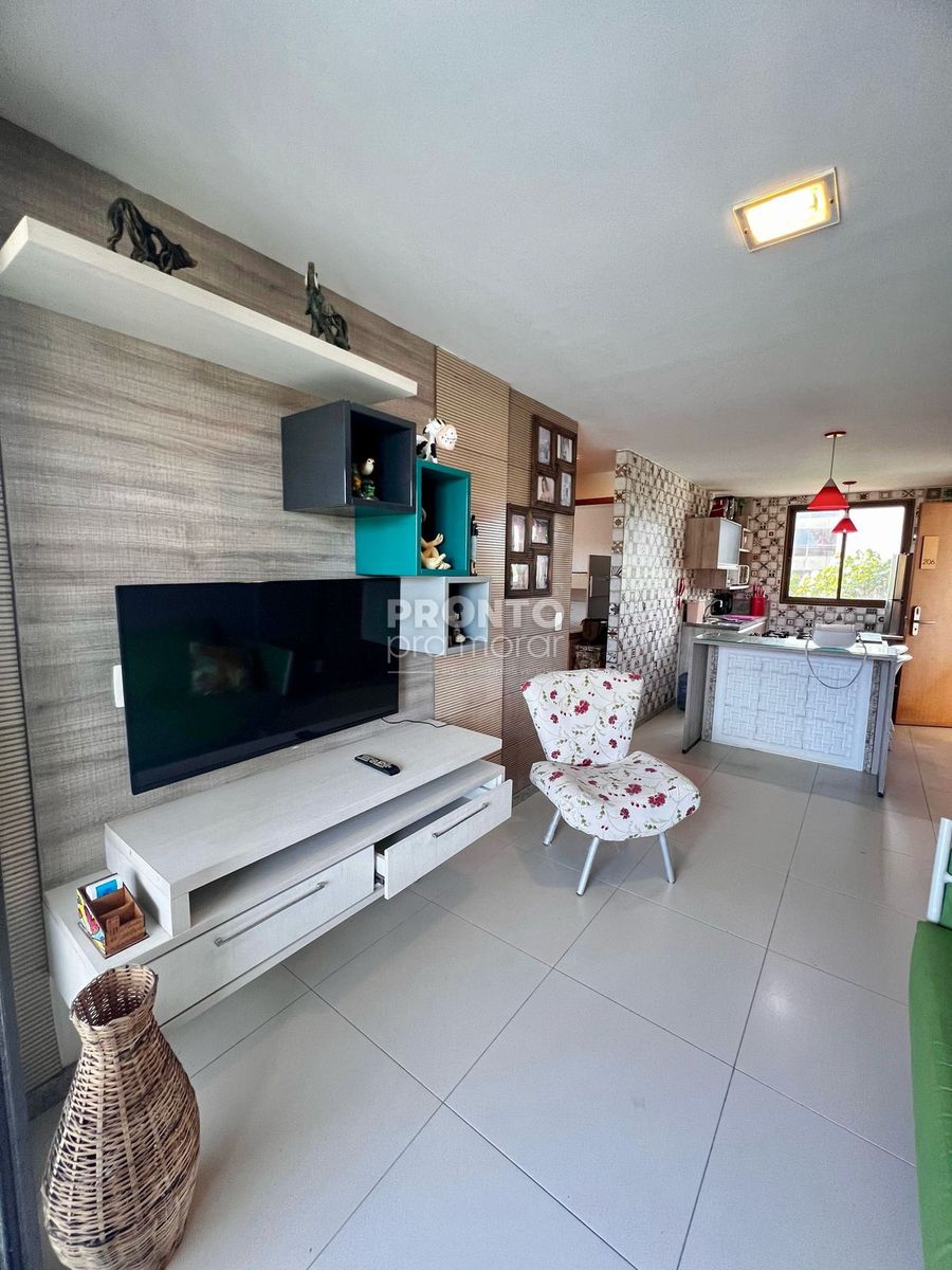Flat com 2 quartos em Muro Alto - Wallace Pinto Corretor