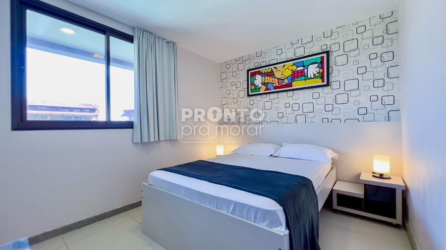Flat com 2 quartos em Muro Alto - Wallace Pinto Corretor