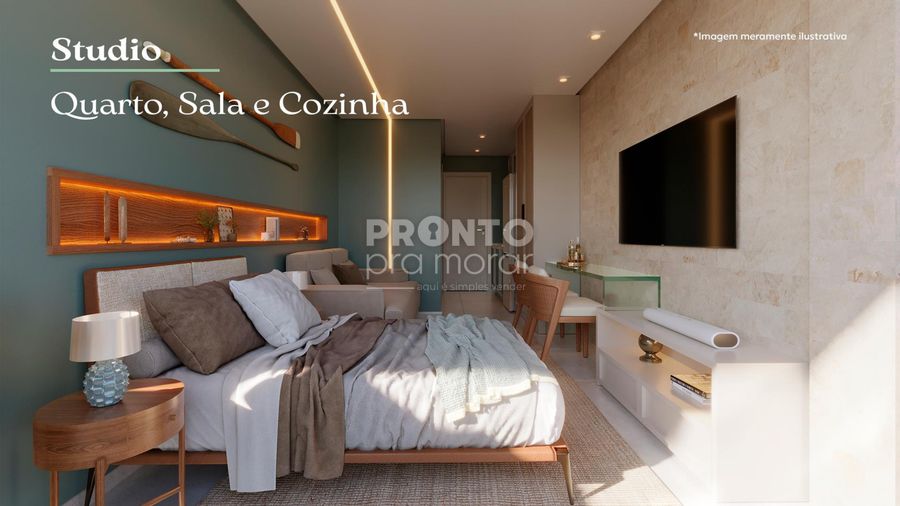 Flat com 1 quarto em Tamandaré - Wallace Pinto Corretor