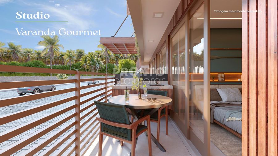 Flat com 1 quarto em Tamandaré - Wallace Pinto Corretor
