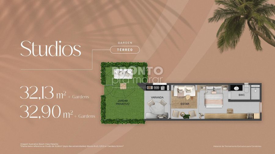 Flat com 1 quarto em Maragogi - Wallace Pinto Corretor
