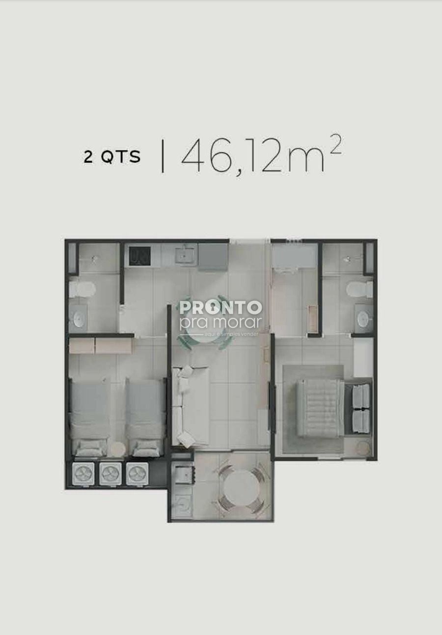 Apartamento com 2 quartos em Carneiros - Wallace Pinto Corretor