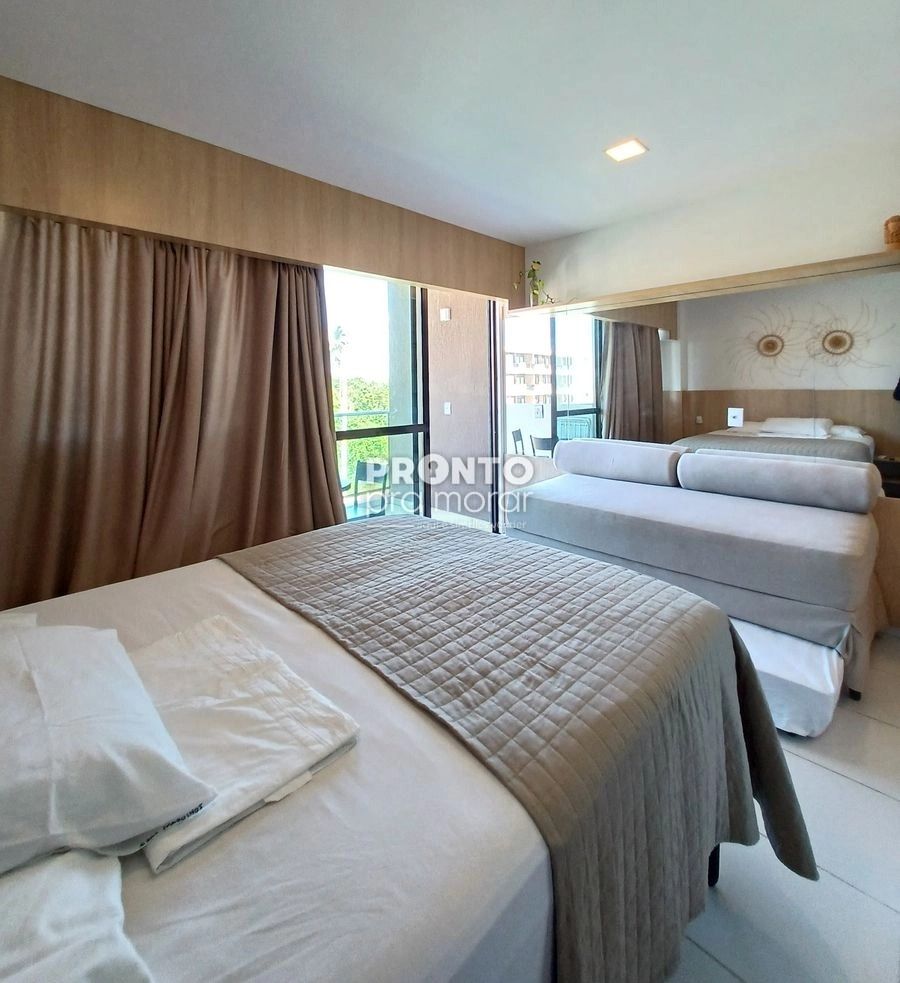 Flat com 1 quarto em Muro Alto - Wallace Pinto Corretor