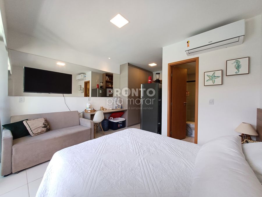 Flat com 1 quarto em Muro Alto - Wallace Pinto Corretor