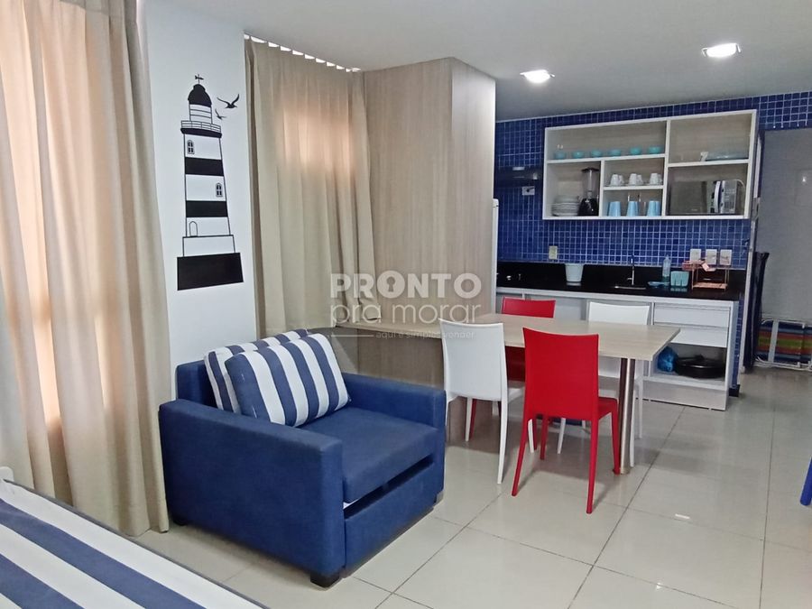 Flat com 1 quarto em Carneiros - Wallace Pinto Corretor