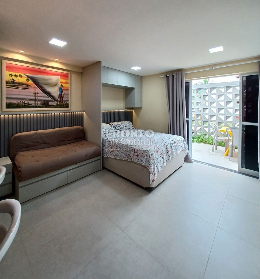 Flat com 1 quarto em Carneiros - Wallace Pinto Corretor