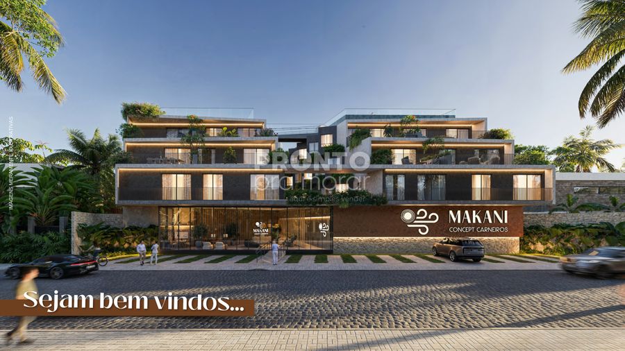 Flat com 1 quarto em Carneiros - Wallace Pinto Corretor