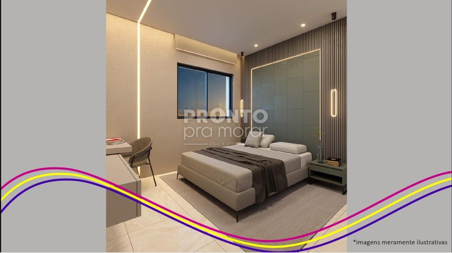 Flat com 2 quartos em Muro Alto - Wallace Pinto Corretor