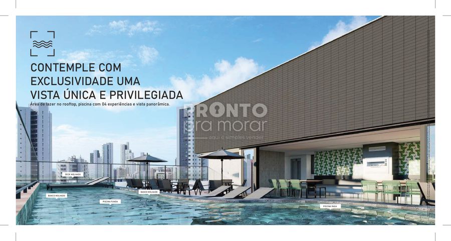 Apartamento com 1 quarto em Boa Viagem - Wallace Pinto Corretor