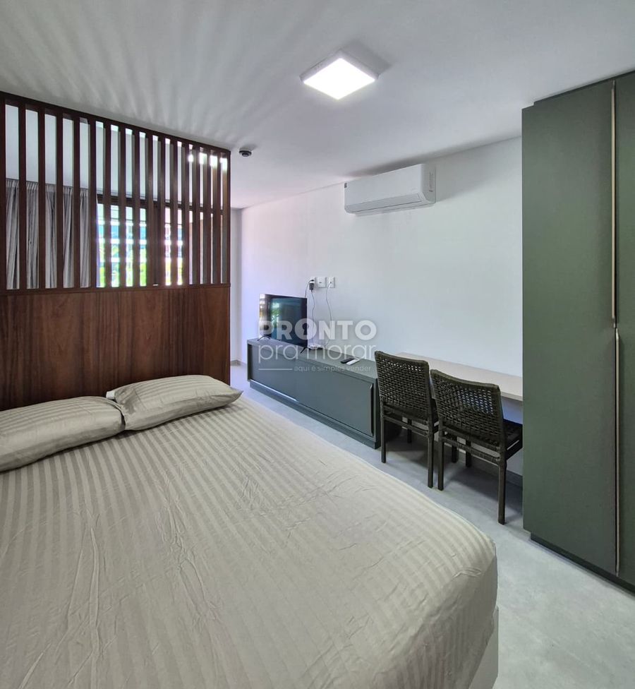 Flat com 1 quarto em Muro Alto - Wallace Pinto Corretor