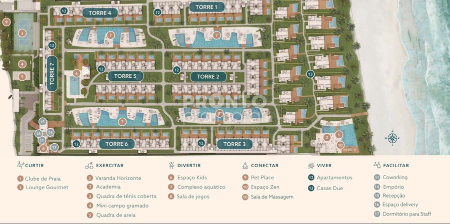 Apartamento com 3 quartos em Praia Do Cupe - Wallace Pinto Corretor