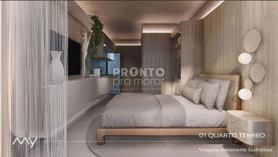 Apartamento com 1 quarto em Muro Alto - Wallace Pinto Corretor