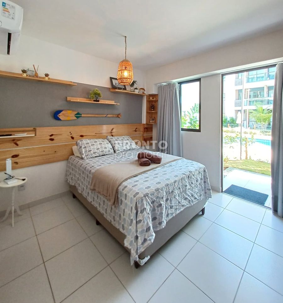 Flat com 1 quarto em Muro Alto - Wallace Pinto Corretor