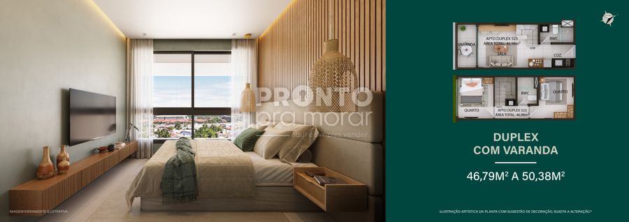 Apartamento com 2 quartos em Carneiros - Wallace Pinto Corretor