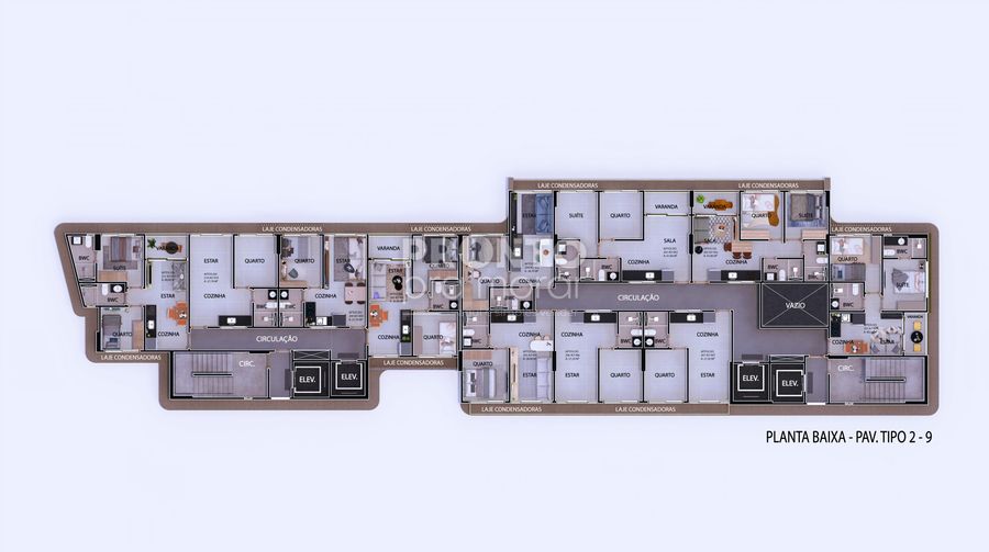 Flat com 1 quarto em Soledade - Wallace Pinto Corretor