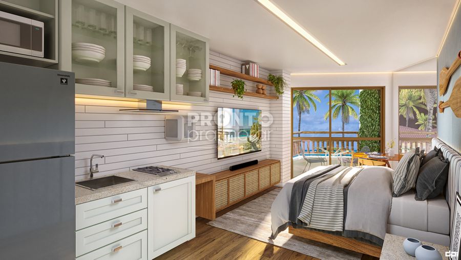 Flat com 1 quarto em Carneiros - Wallace Pinto Corretor