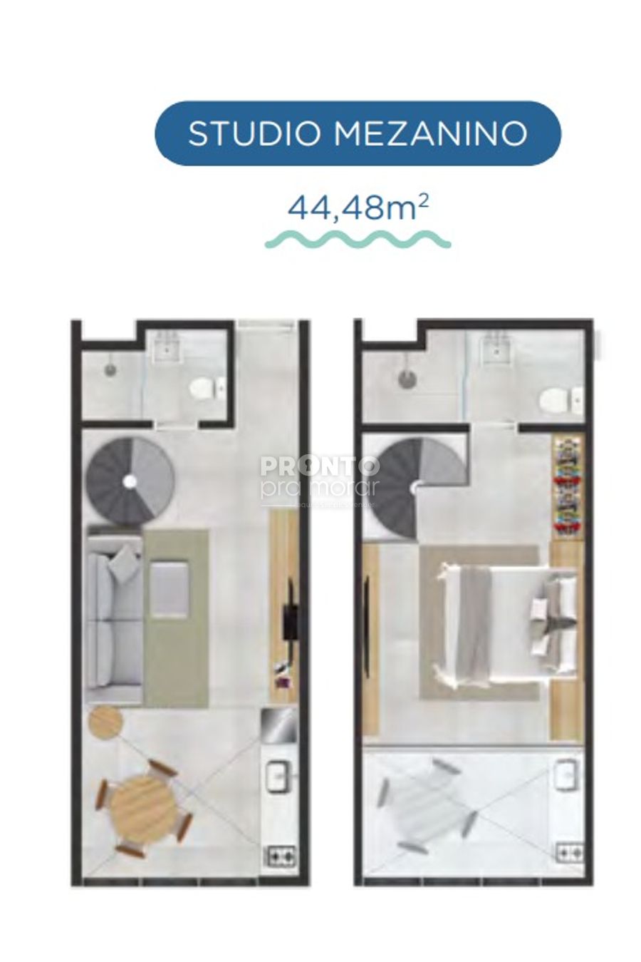 Apartamento com 1 quarto em Carneiros - Wallace Pinto Corretor
