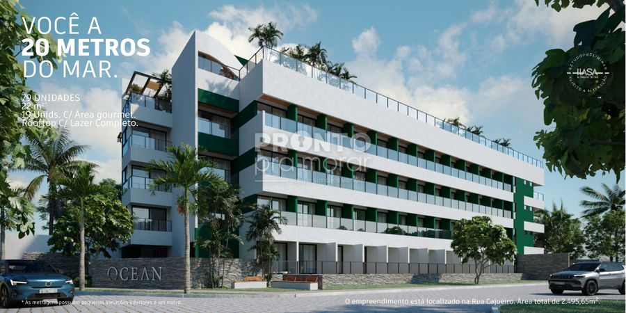Flat com 1 quarto em Porto de Galinhas - Wallace Pinto Corretor