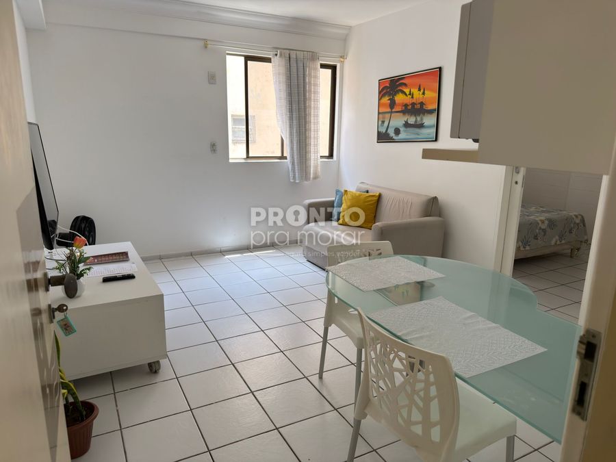Flat com 1 quarto em Boa Viagem - Wallace Pinto Corretor