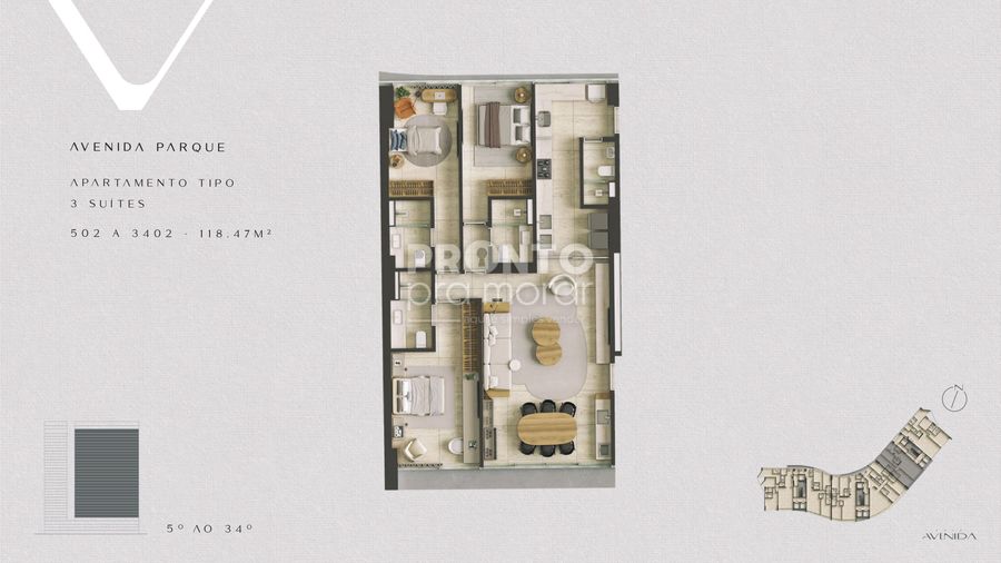 Apartamento com 3 quartos em Cais Estelita - Wallace Pinto Corretor
