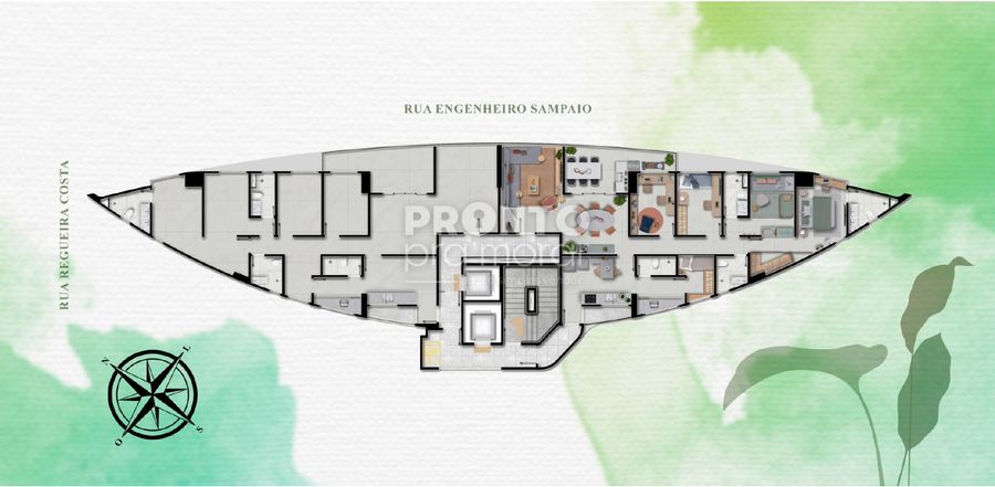 Apartamento com 4 quartos em Rosarinho - Wallace Pinto Corretor