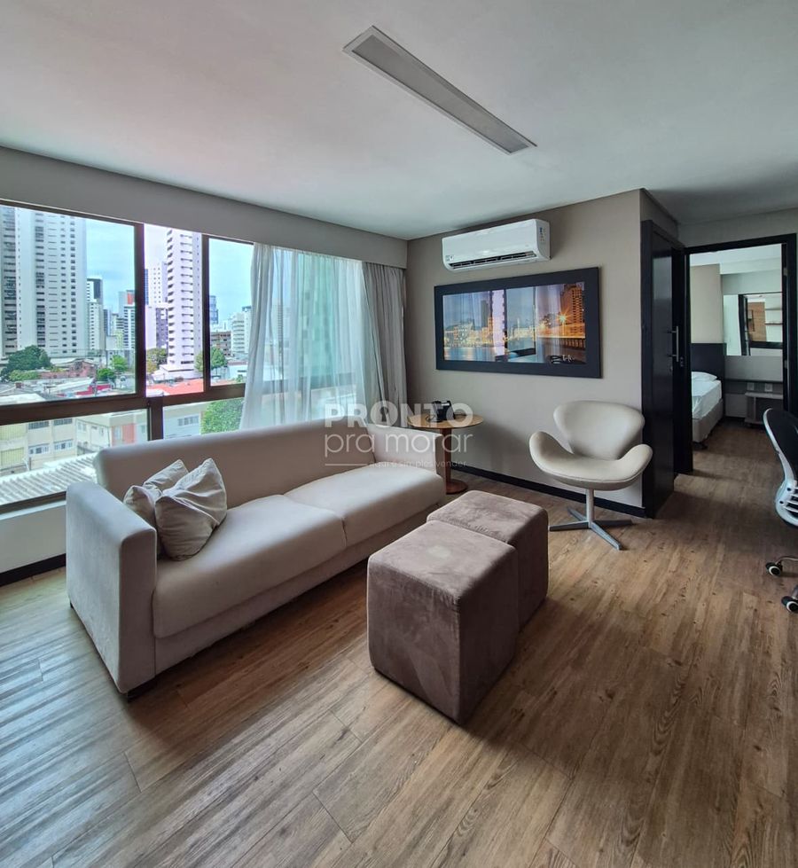 Apartamento com 1 quarto em Boa Viagem - Wallace Pinto Corretor
