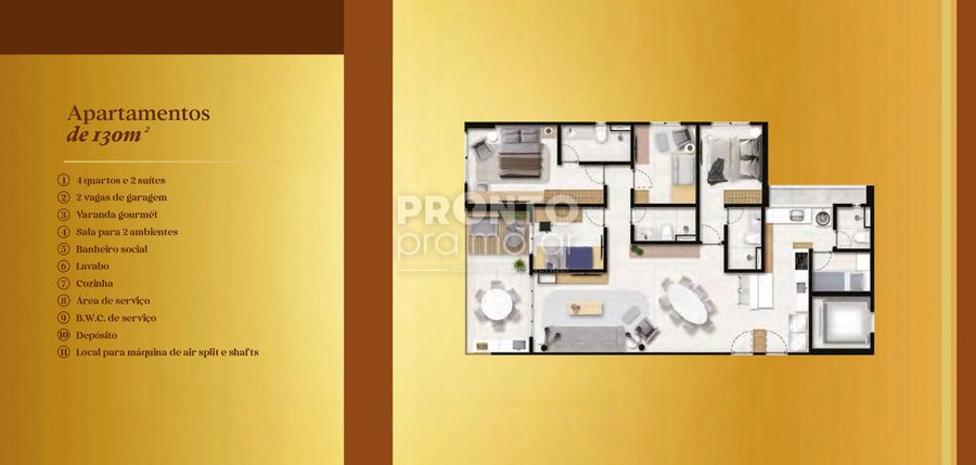 Apartamento com 4 quartos em Boa Viagem - Wallace Pinto Corretor
