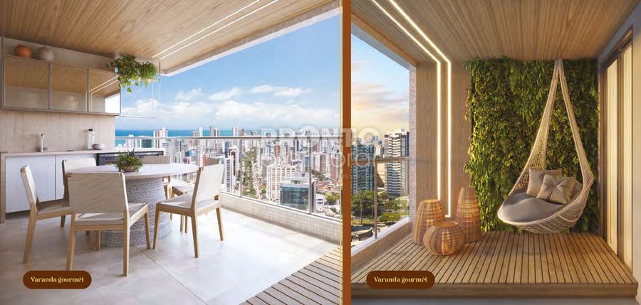 Apartamento com 4 quartos em Boa Viagem - Wallace Pinto Corretor