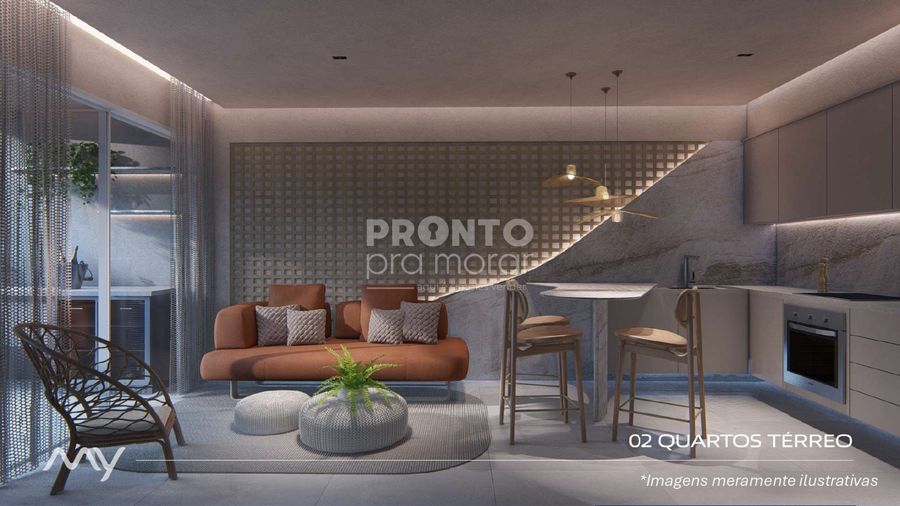 Apartamento, 2 quartos, 53 m² - Foto 2