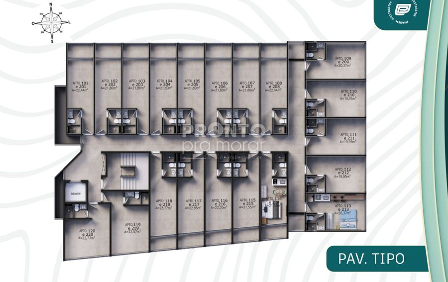 Flat com 1 quarto em Porto de Galinhas - Wallace Pinto Corretor