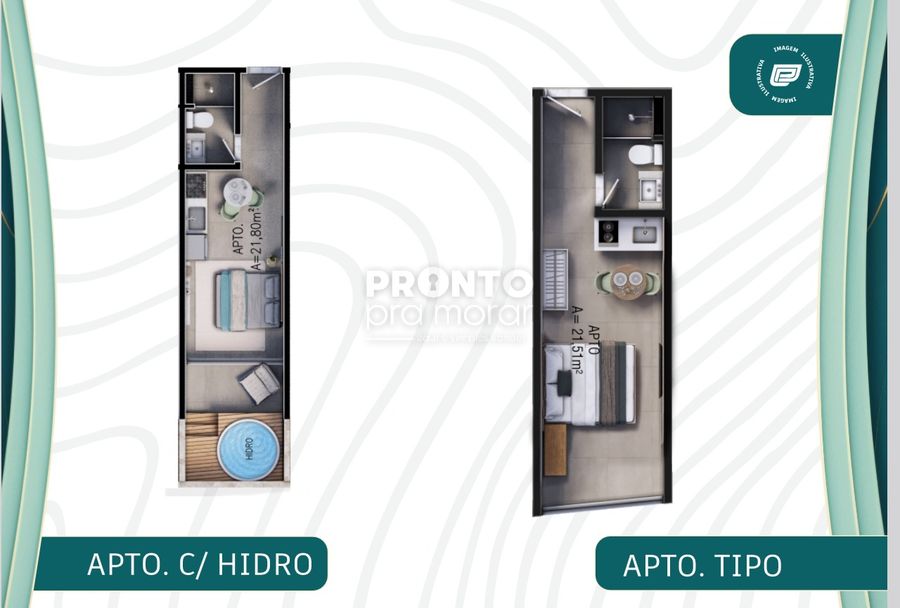 Flat com 1 quarto em Porto de Galinhas - Wallace Pinto Corretor