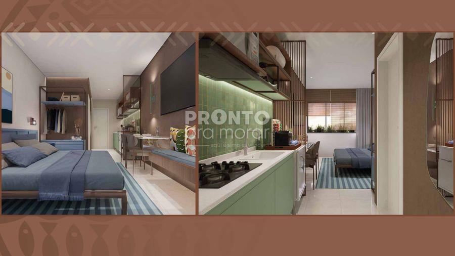 Apartamento, 1 quarto, 18 m² - Foto 3