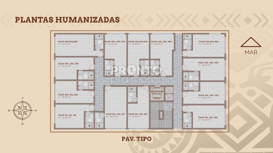 Flat com 1 quarto em Porto de Galinhas - Wallace Pinto Corretor