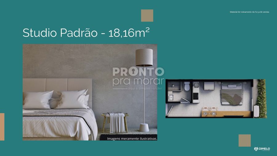 Flat com 1 quarto em Porto de Galinhas - Wallace Pinto Corretor